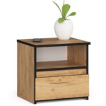 Nočný stolík CL1 40 cm dub remeselný