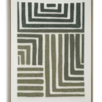 Obraz Plátno 60x80 cm zelený/hnedý