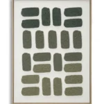 Obraz Plátno II 60x80 cm zelený/hnedý