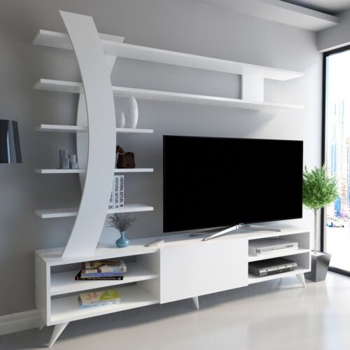 Obývacia stena DURU 180 cm biela Obývacia stena DURU 180 cm biela