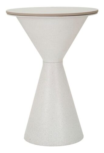Odkladací stolík Biely 44 cm mramor/biely Odkladací stolík Biely 44 cm mramor/biely