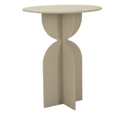 Odkladací stolík Dune 45 cm tmavobéžový Odkladací stolík Dune 45 cm tmavobéžový