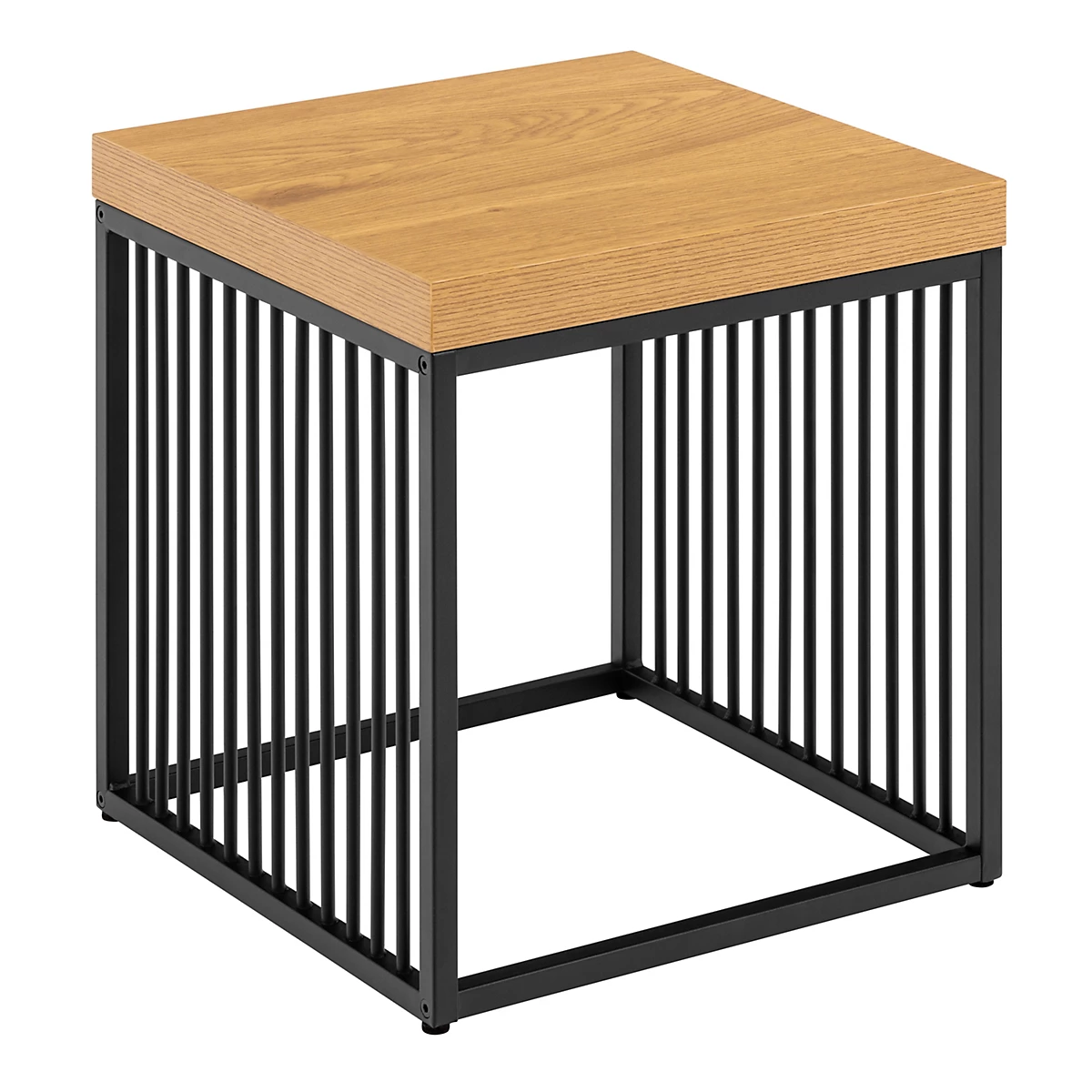Odkladací stolík Strington 40 cm divoký dub/čierny Odkladací stolík Strington 40 cm divoký dub/čierny