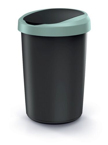 Odpadkový kôš COMPACTO 40 L čierny/zelený Odpadkový kôš COMPACTO 40 L čierny/zelený