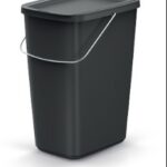 Odpadkový kôš COMPACTO FLAS 25 L čierny