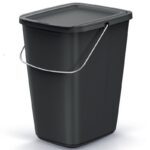 Odpadkový kôš COMPACTO FLAS 9 L čierny