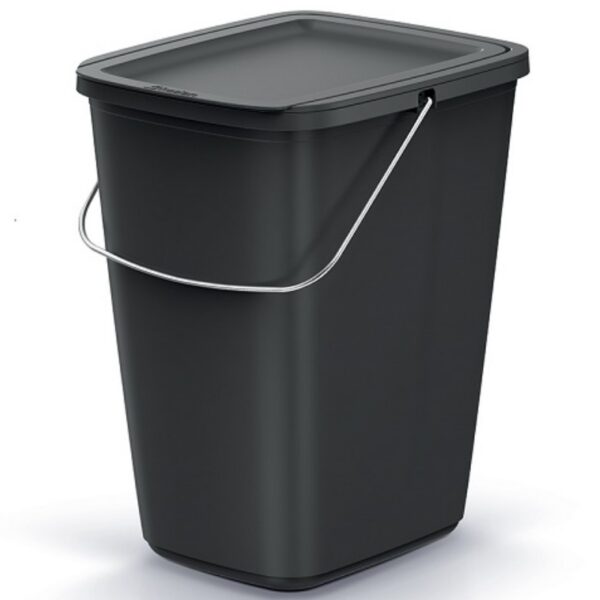 Odpadkový kôš COMPACTO FLAS 9 L čierny