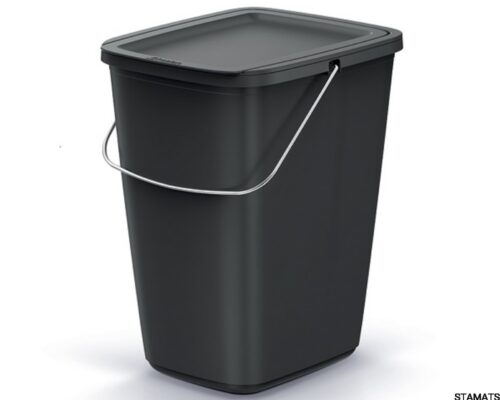 Odpadkový kôš COMPACTO FLAS 9 L čierny Odpadkový kôš COMPACTO FLAS 9 L čierny