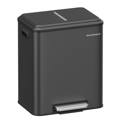 Odpadkový kôš Franko 2x15 l čierny Odpadkový kôš Franko 2x15 l čierny