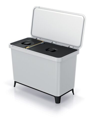 Odpadkový kôš SYSTEMO 10 L + 23 L svetlosivý Odpadkový kôš SYSTEMO 10 L + 23 L svetlosivý
