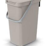 Odpadkový kôš Select 12 L svetlohnedý