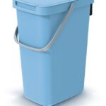 Odpadkový kôš Select 12 L svetlomodrý