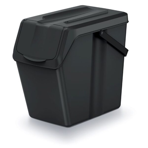 Odpadkový kôš Soorti 25 L čierny