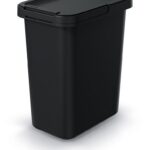 Odpadkový kôš Systém 12 L čierny