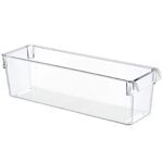 Organizér do chladničky Nura 10 cm číry