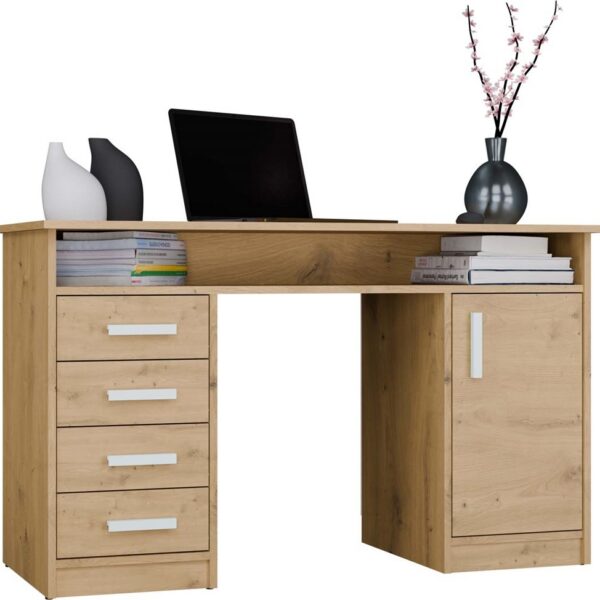Písací stôl ADA 125 cm dub artisan