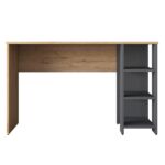Písací stôl Brana 120 cm orech/antracit