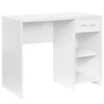 Písací stôl Cesma 90 cm biely