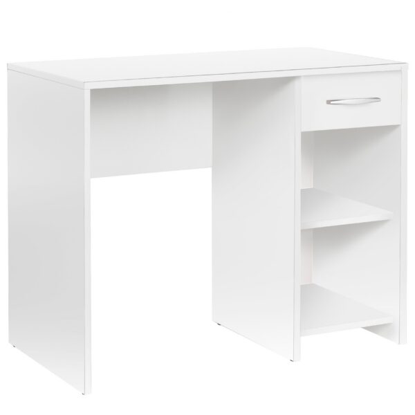 Písací stôl Cesma 90 cm biely