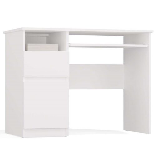 Písací stôl Porto 98 cm biely ľavý Písací stôl Porto 98 cm biely ľavý