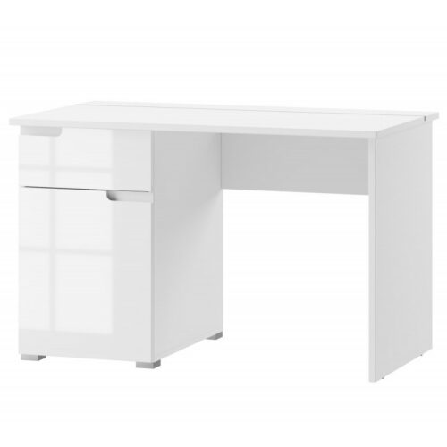 Písací stôl Selene 120 cm biely lesk/mat Písací stôl Selene 120 cm biely lesk/mat