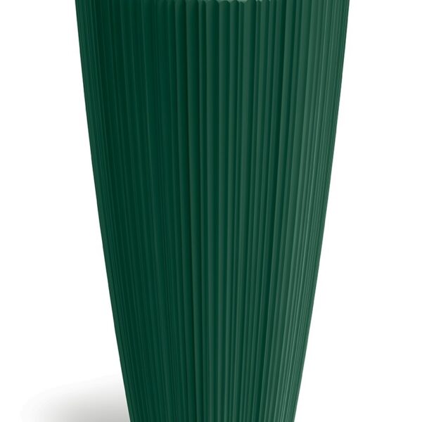 Plastový kvetináč OROS 39 cm tmavozelený matný