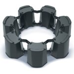 Podstavec pod sud na dažďovú vodu MODULAR BASEWAN SET II antracit