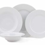 Porcelánová jídelní sada 24 ks ALC bílá