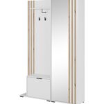 Predsieňová stena Nelly 131 cm dub artisan/biela