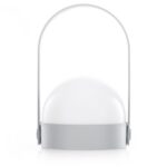 Prenosná LED lampa KAMPI sivá