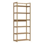 Regál Ludza 80 cm dub prírodný II