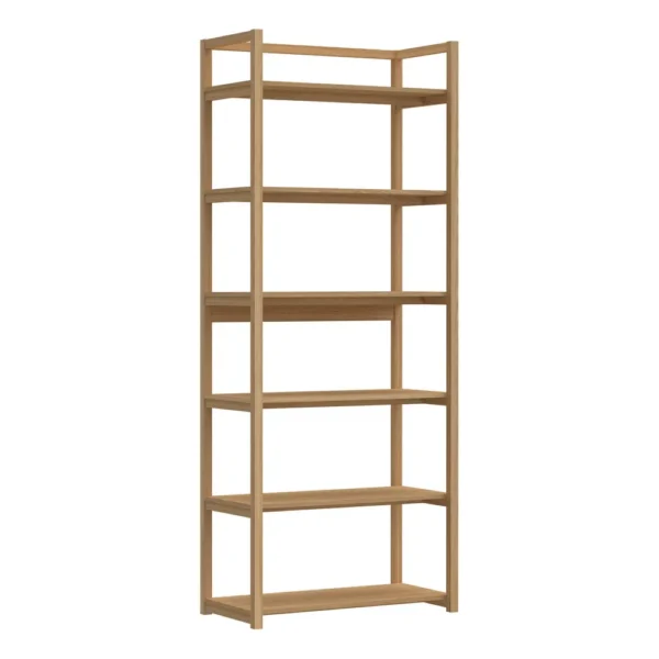Regál Ludza 80 cm dub prírodný II