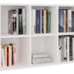 Regál MALAX MINI 2x3 biely