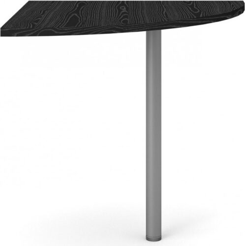 Rohová doska stola Officer 80 cm čierna Rohová doska stola Officer 80 cm čierna