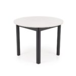 Rozkladací jedálenský stôl Ringo 102/142 cm kašmírový/čierny