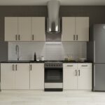SILVER jednoduchá kuchynská linka 200 cm