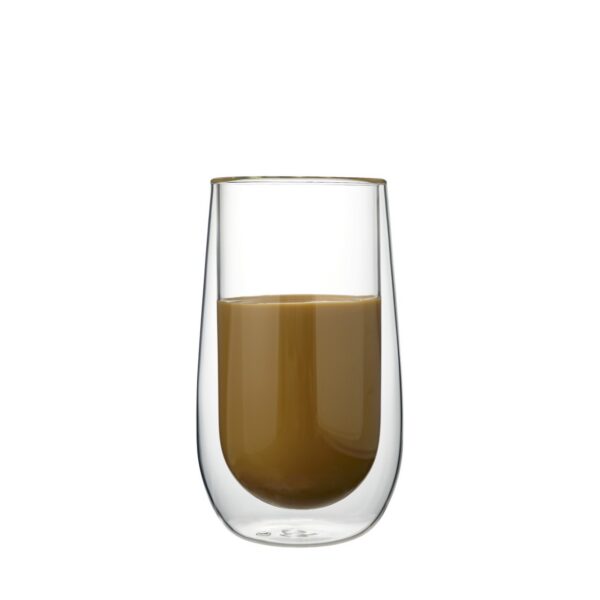 Sada 2 ks sklenených hrnčekov PETER 300 ml čírych