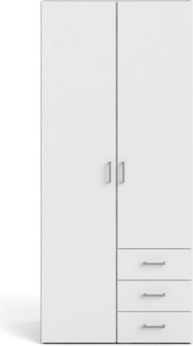 Šatníková skriňa Sida 77 cm biela Šatníková skriňa Sida 77 cm biela