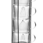 Sklenená súprava 4 ks pohárov PETER 350 ml číra