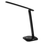 Stolná LED lampa Chase čierna