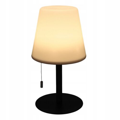 Stolná LED lampa Mikah teplá biela/čierna Stolná LED lampa Mikah teplá biela/čierna