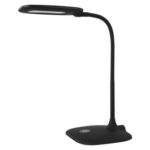 Stolná LED lampa Stella čierna