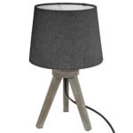 Stolná lampa ARIA sivá