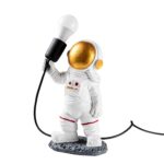 Stolná lampa Astronaut zlatá/biela