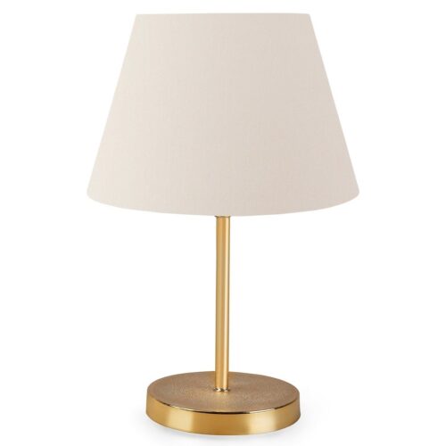 Stolná lampa Ayda krémová/zlatá Stolná lampa Ayda krémová/zlatá
