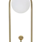 Stolná lampa Glamy Arc A 47 cm zlatá