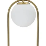 Stolná lampa Glamy Arc B 50 cm zlatá