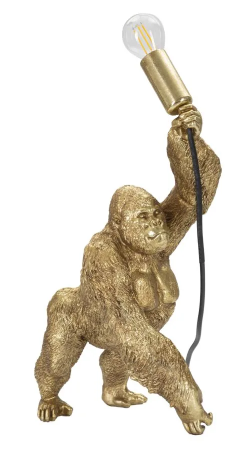 Stolná lampa Gorilla 40 cm zlatá Stolná lampa Gorilla 40 cm zlatá