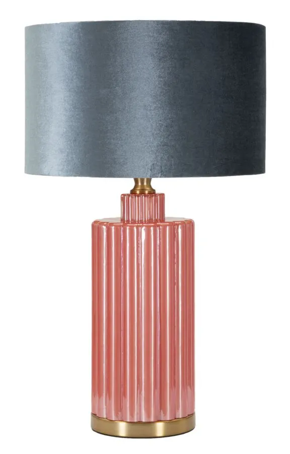 Stolná lampa Helene Tower 70 cm modro-červená Stolná lampa Helene Tower 70 cm modro-červená