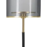 Stolná lampa Levels 48 cm sivá